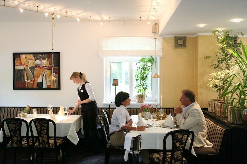 Ringhotel Villa Margarete 바렌 레스토랑 사진